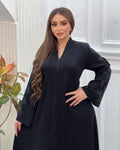 Embroidered Abaya Dress with Crystal Detail | Islamic Modest Wear for Everyday & Occasions | Luxury