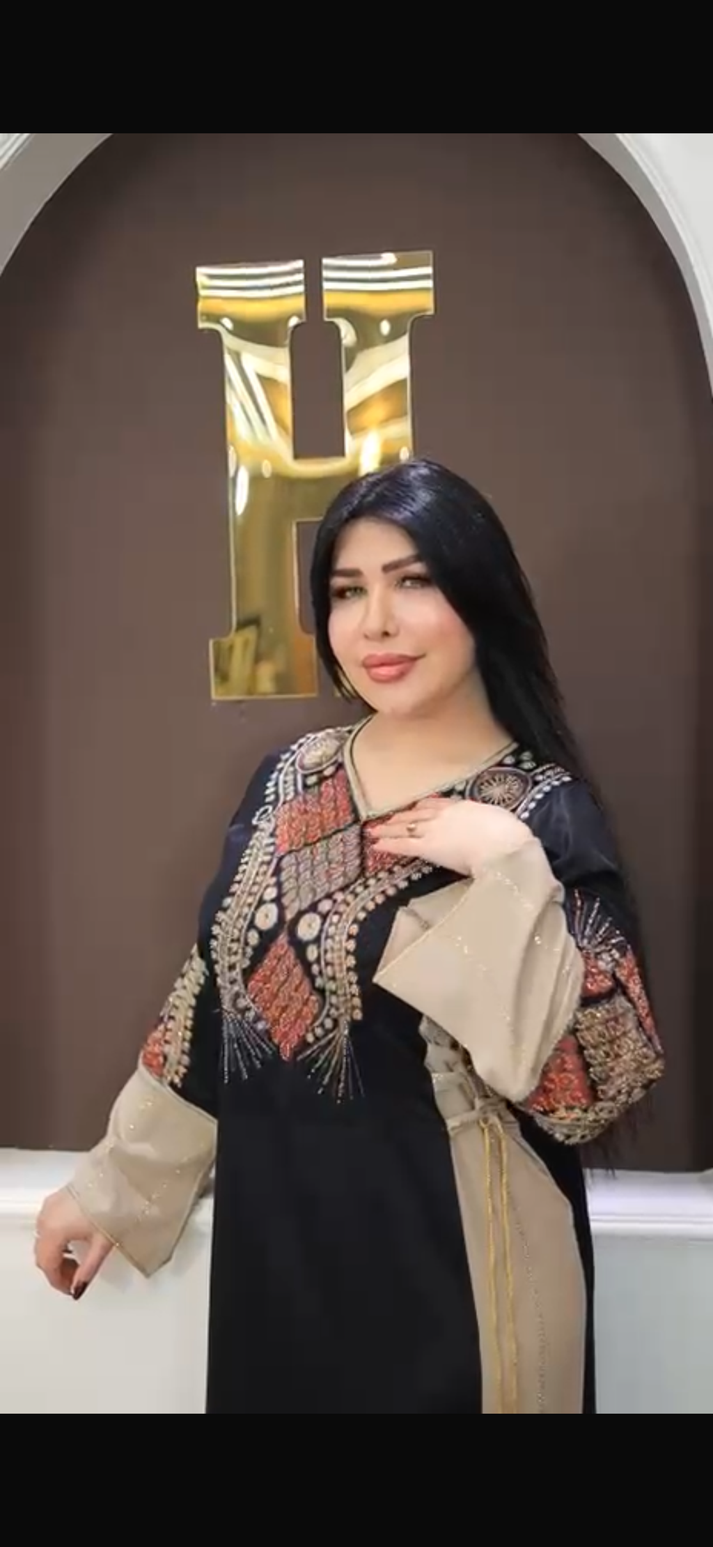 Jalabiya Maxi Dress (Maksi) | Modest Middle Eastern Summer Dress | Elegant Casual & Occasion Wear