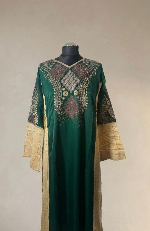 Jalabiya Maxi Dress (Maksi) | Modest Middle Eastern Summer Dress | Elegant Casual & Occasion Wear