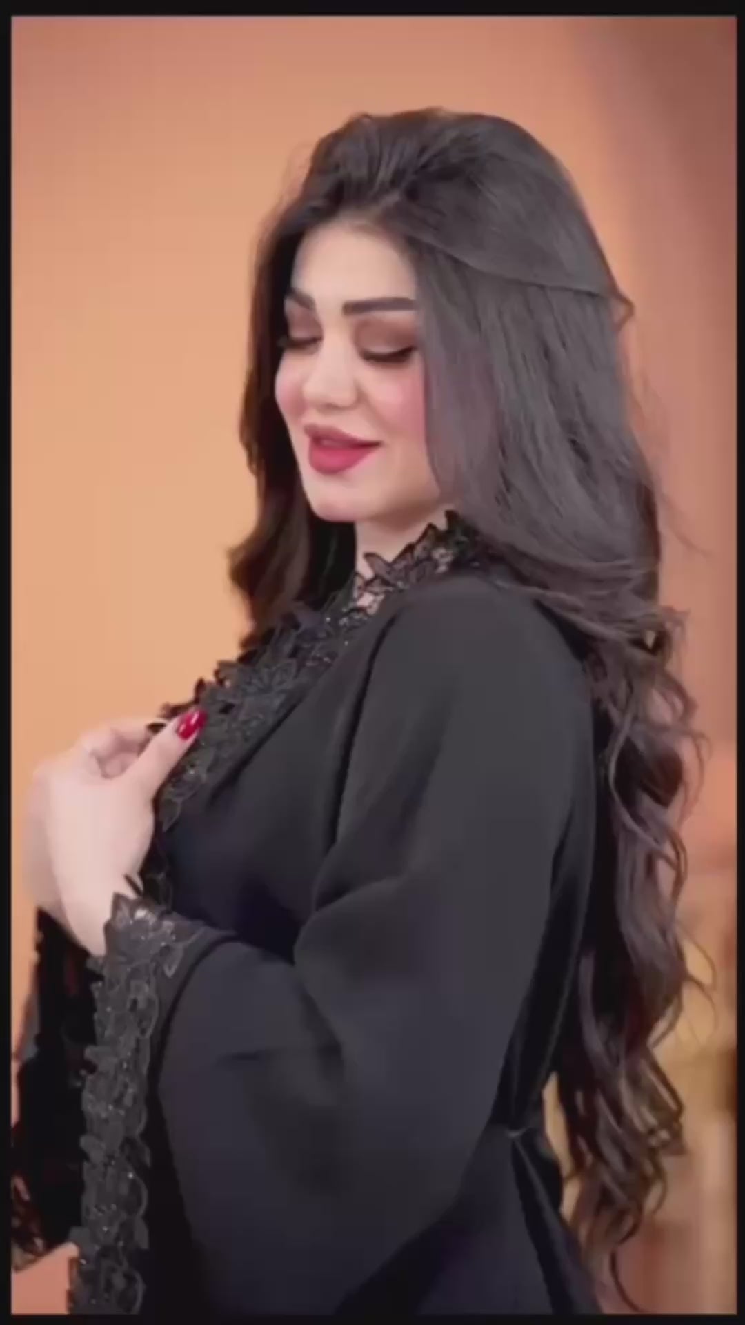 Classic Black Abaya Dress - Modest Islamic Wear for Prayer & Everyday / wedding /eid / - Full Length